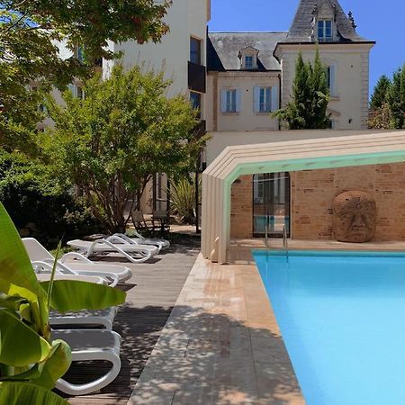 Au Grand Hotel De Sarlat - Pavillon De Selves Ngoại thất bức ảnh