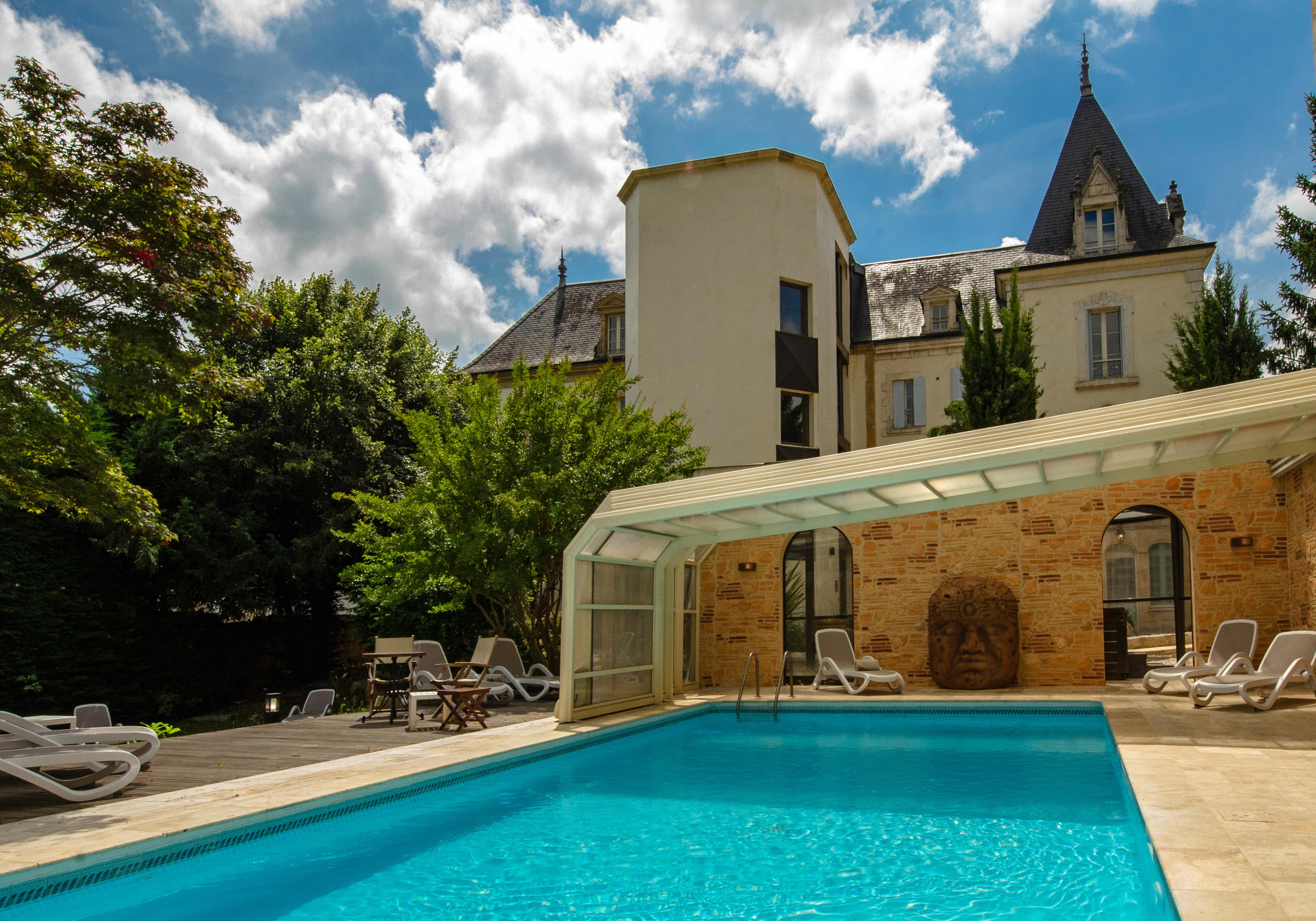 Au Grand Hotel De Sarlat - Pavillon De Selves Ngoại thất bức ảnh